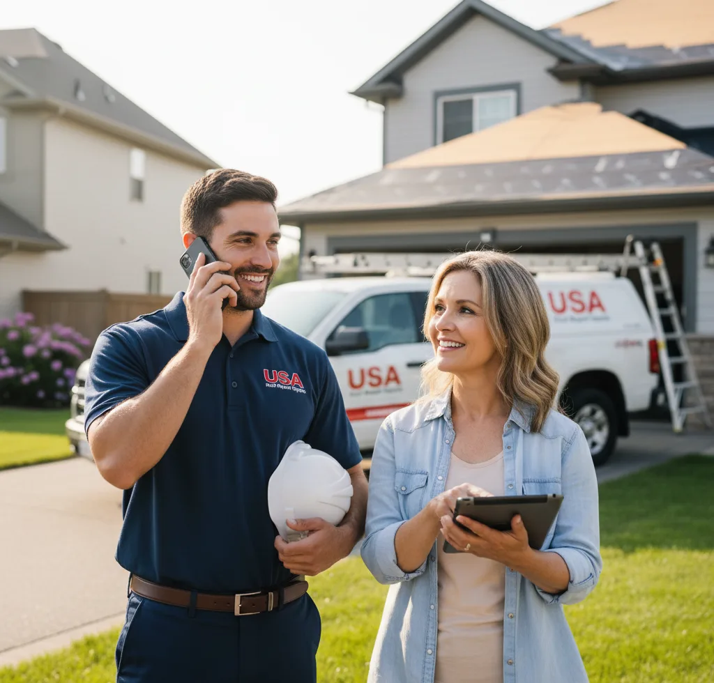 USA Roof Repair Experts customer support in Lascassas